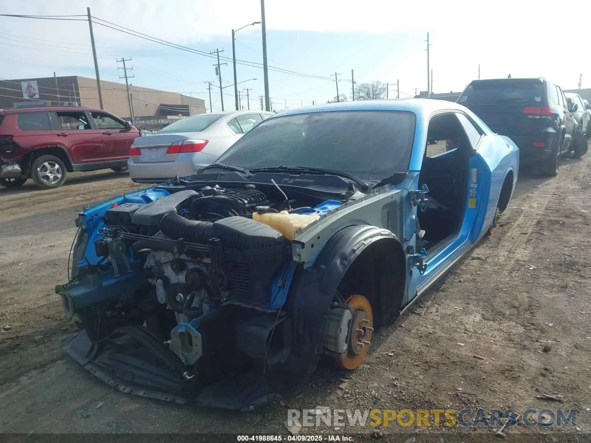 6 Photograph of a damaged car 2C3CDZKG6PH642233 DODGE CHALLENGER 2023