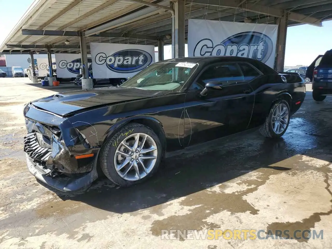 1 Photograph of a damaged car 2C3CDZKG7PH507813 DODGE CHALLENGER 2023