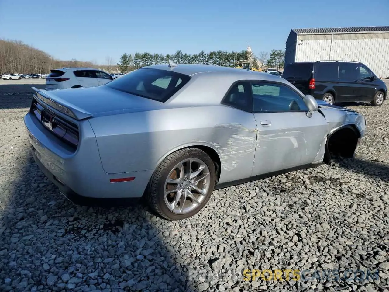 3 Photograph of a damaged car 2C3CDZKG7PH575223 DODGE CHALLENGER 2023
