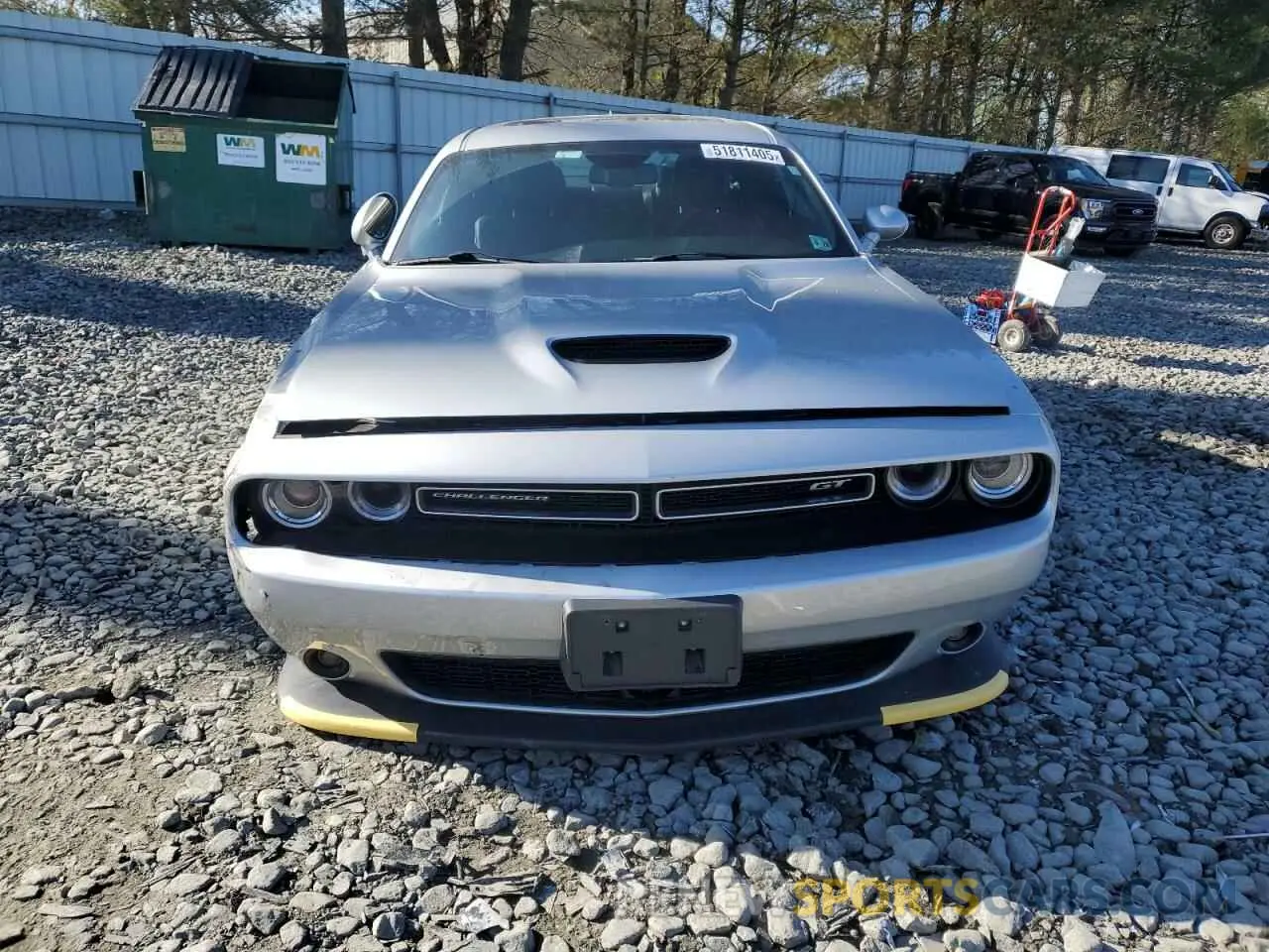5 Photograph of a damaged car 2C3CDZKG7PH575223 DODGE CHALLENGER 2023