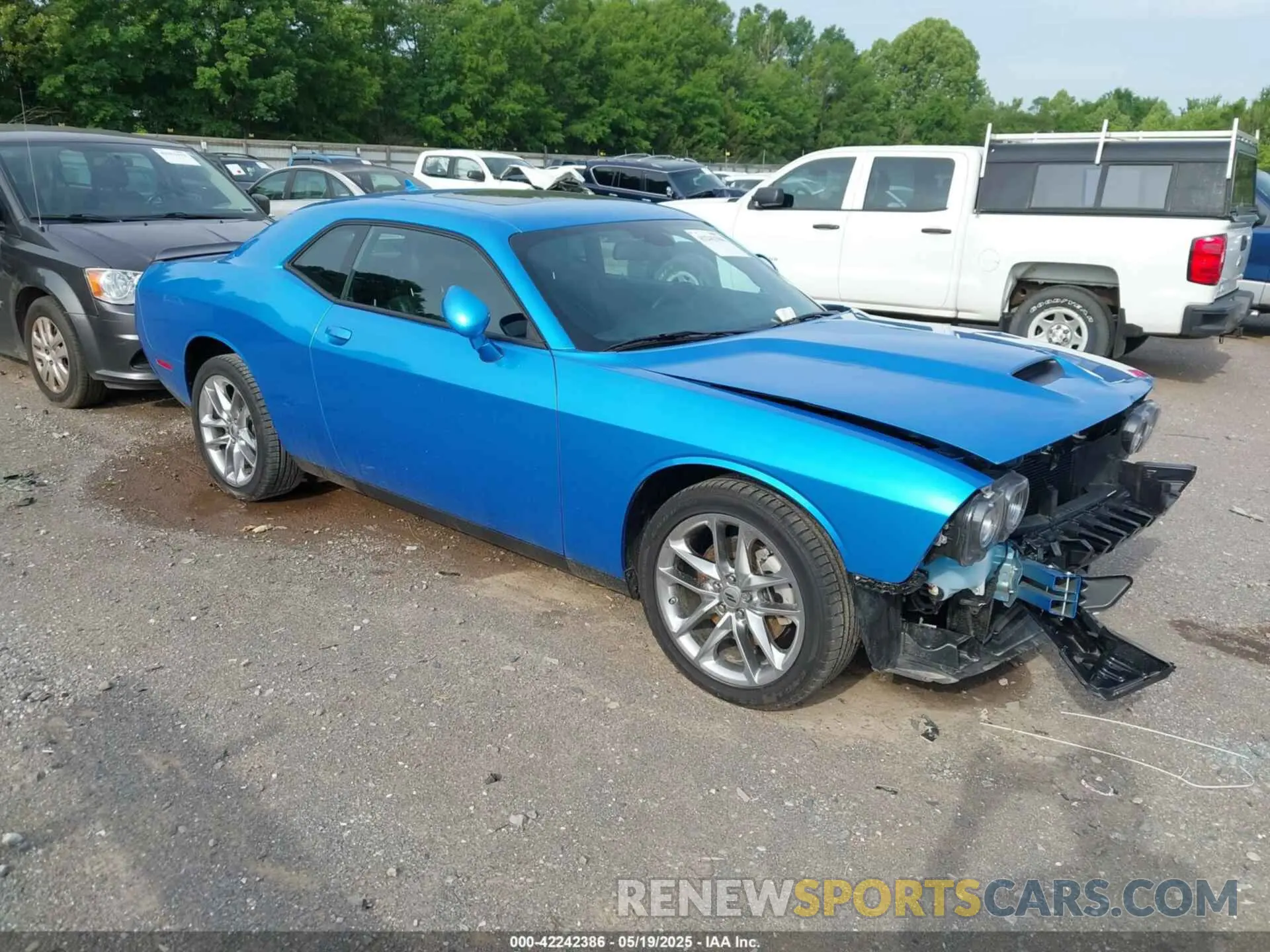 1 Photograph of a damaged car 2C3CDZKG8PH594329 DODGE CHALLENGER 2023