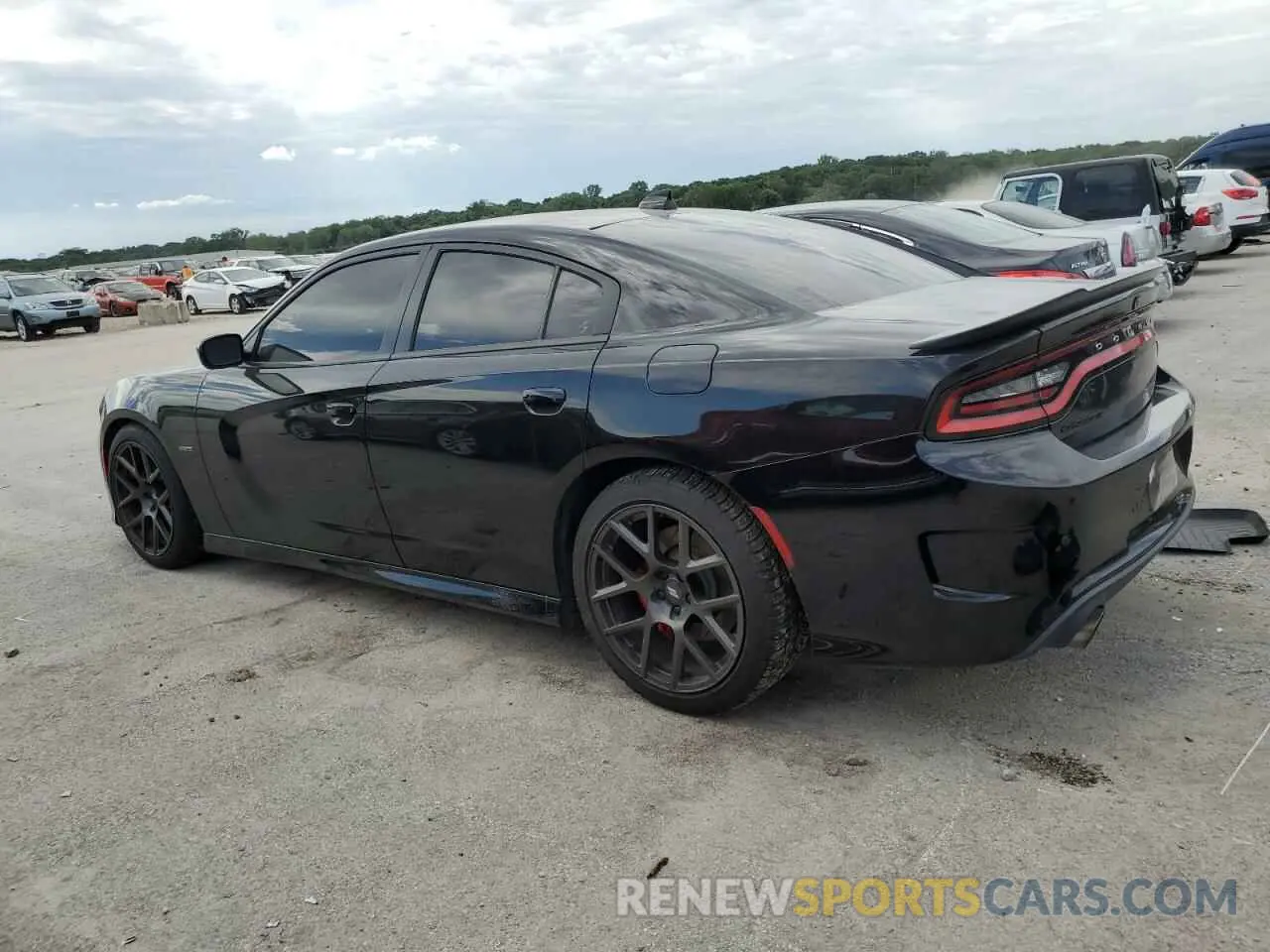 2 Photograph of a damaged car 2C3CDXGJ1HH518610 DODGE CHARGER 2017