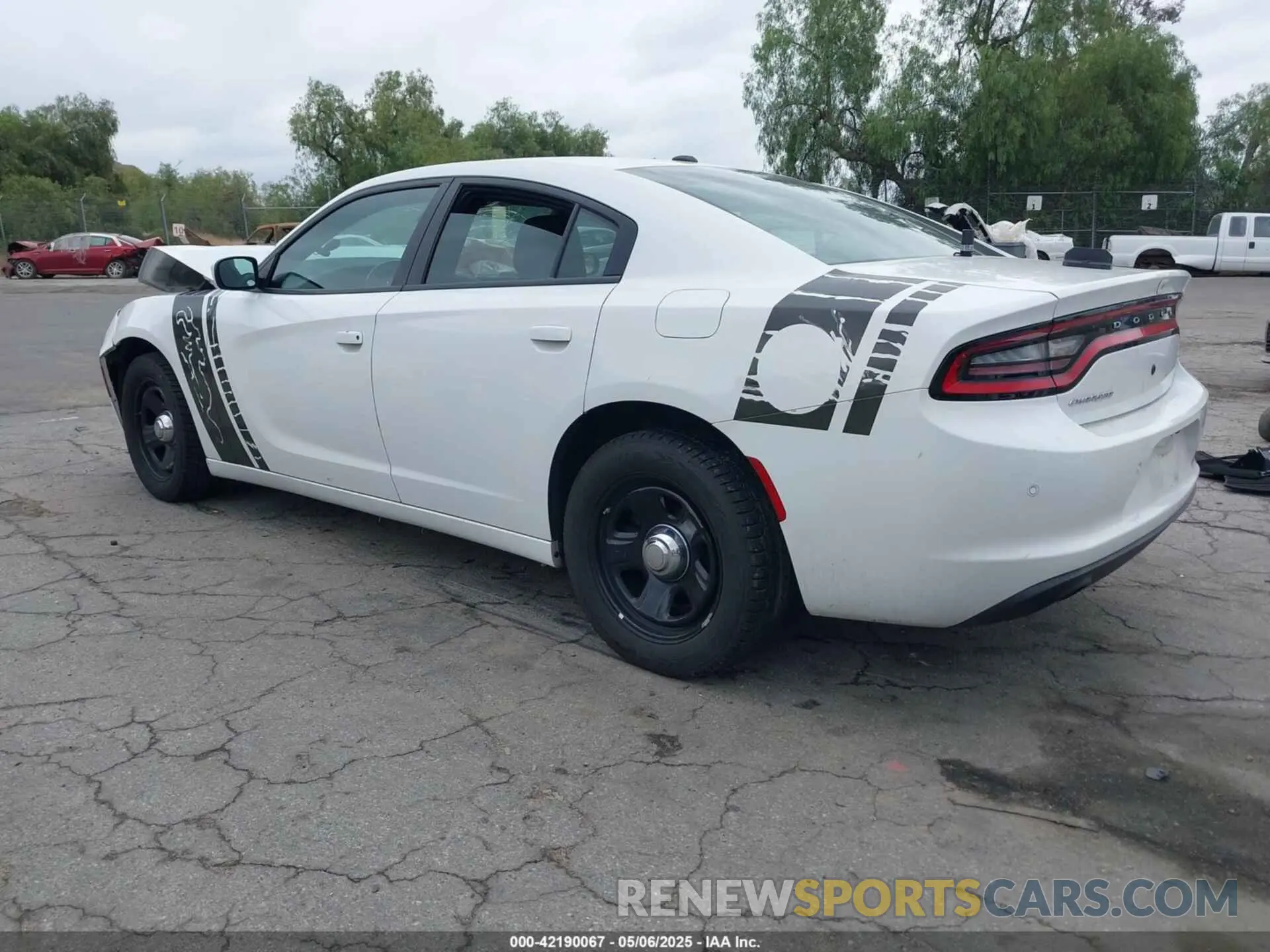 3 Photograph of a damaged car 2C3CDXAG2KH748418 DODGE CHARGER 2019