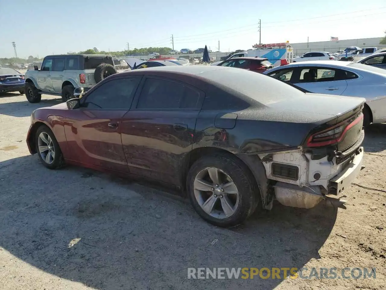 2 Photograph of a damaged car 2C3CDXAG4KH658882 DODGE CHARGER 2019