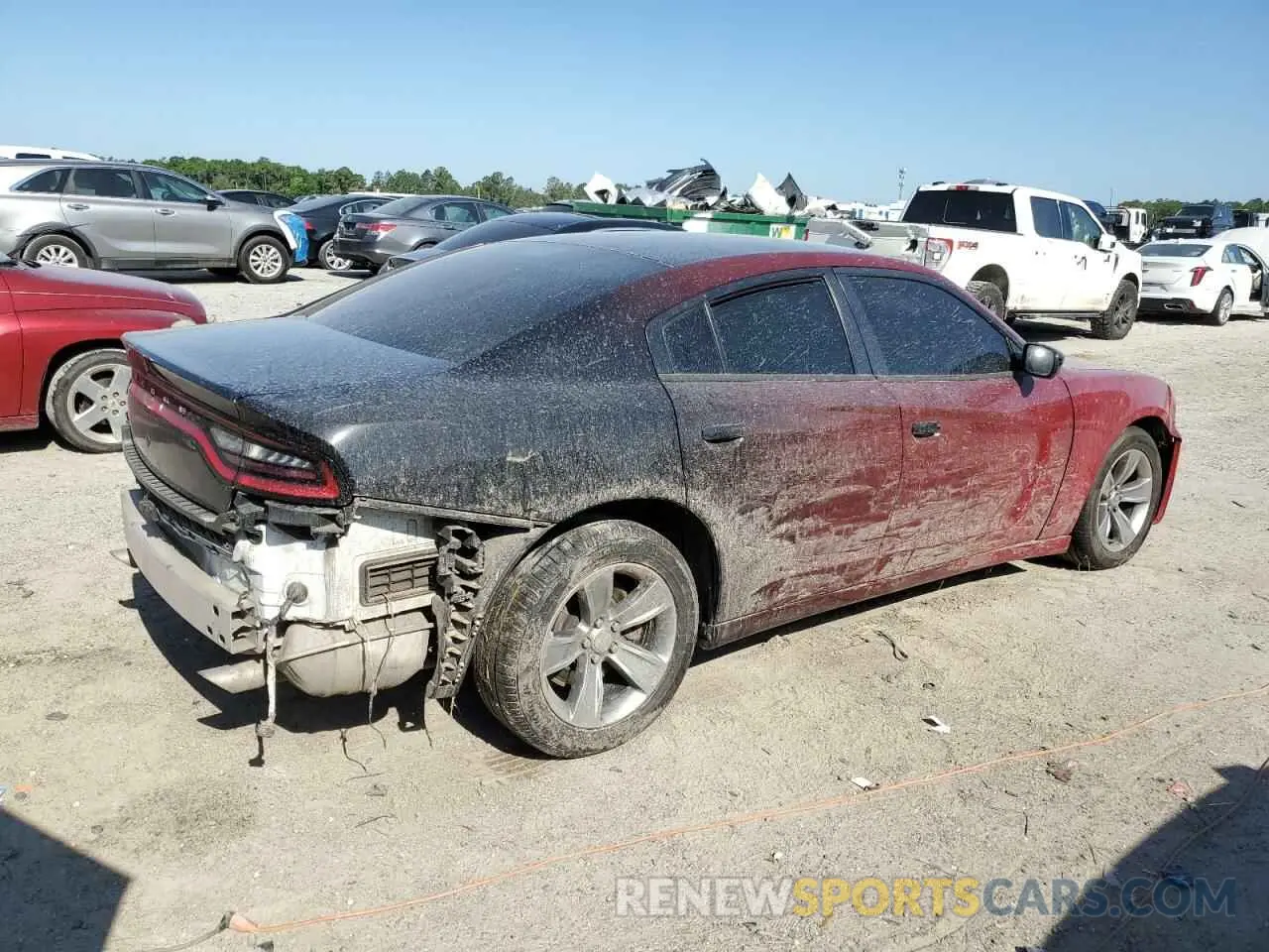 3 Photograph of a damaged car 2C3CDXAG4KH658882 DODGE CHARGER 2019