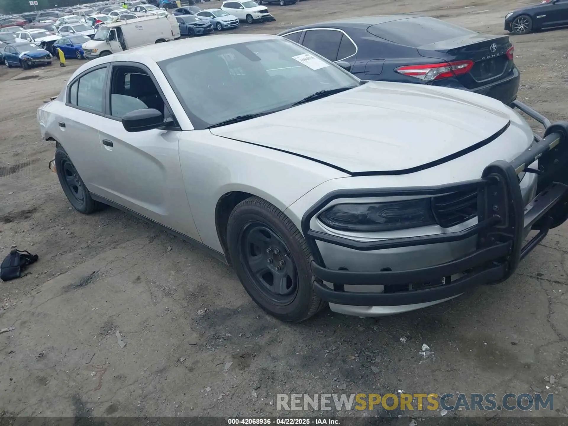 1 Photograph of a damaged car 2C3CDXAT0KH558288 DODGE CHARGER 2019