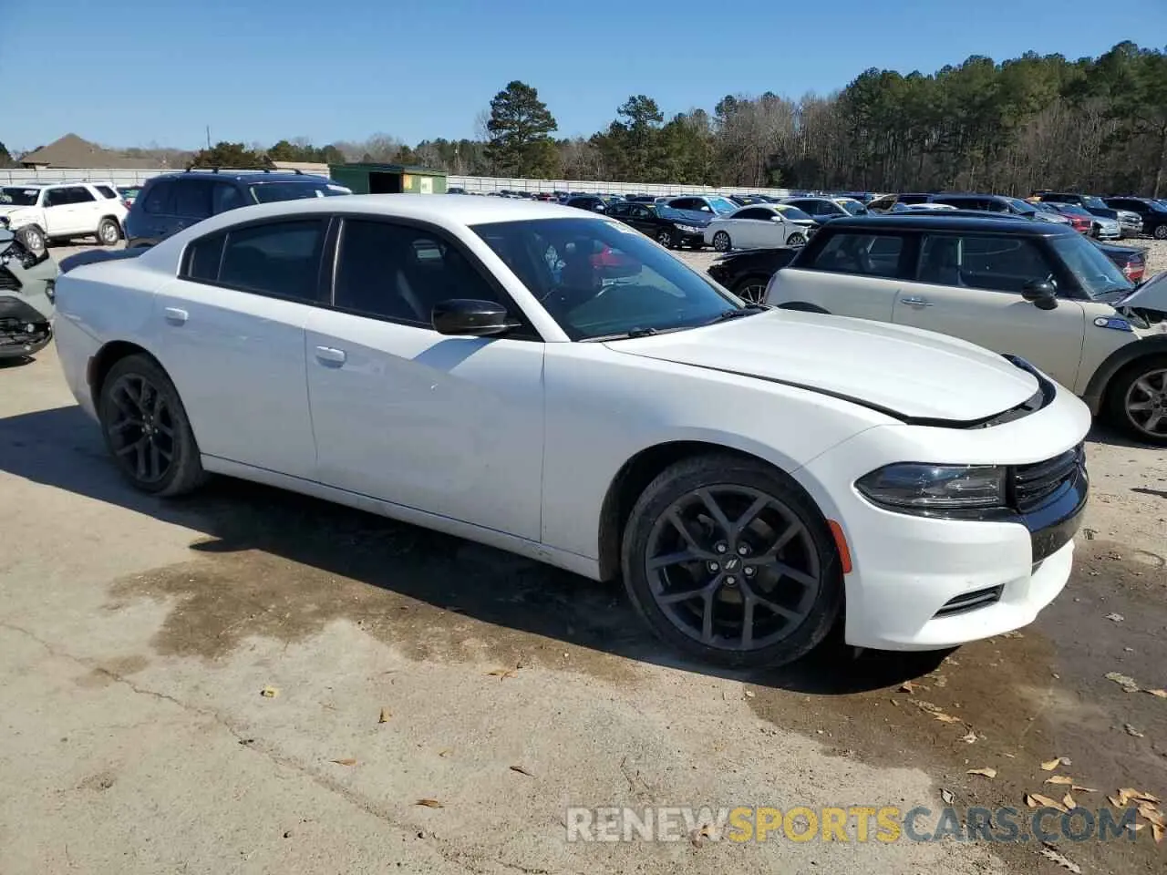 4 Photograph of a damaged car 2C3CDXBG0KH504989 DODGE CHARGER 2019