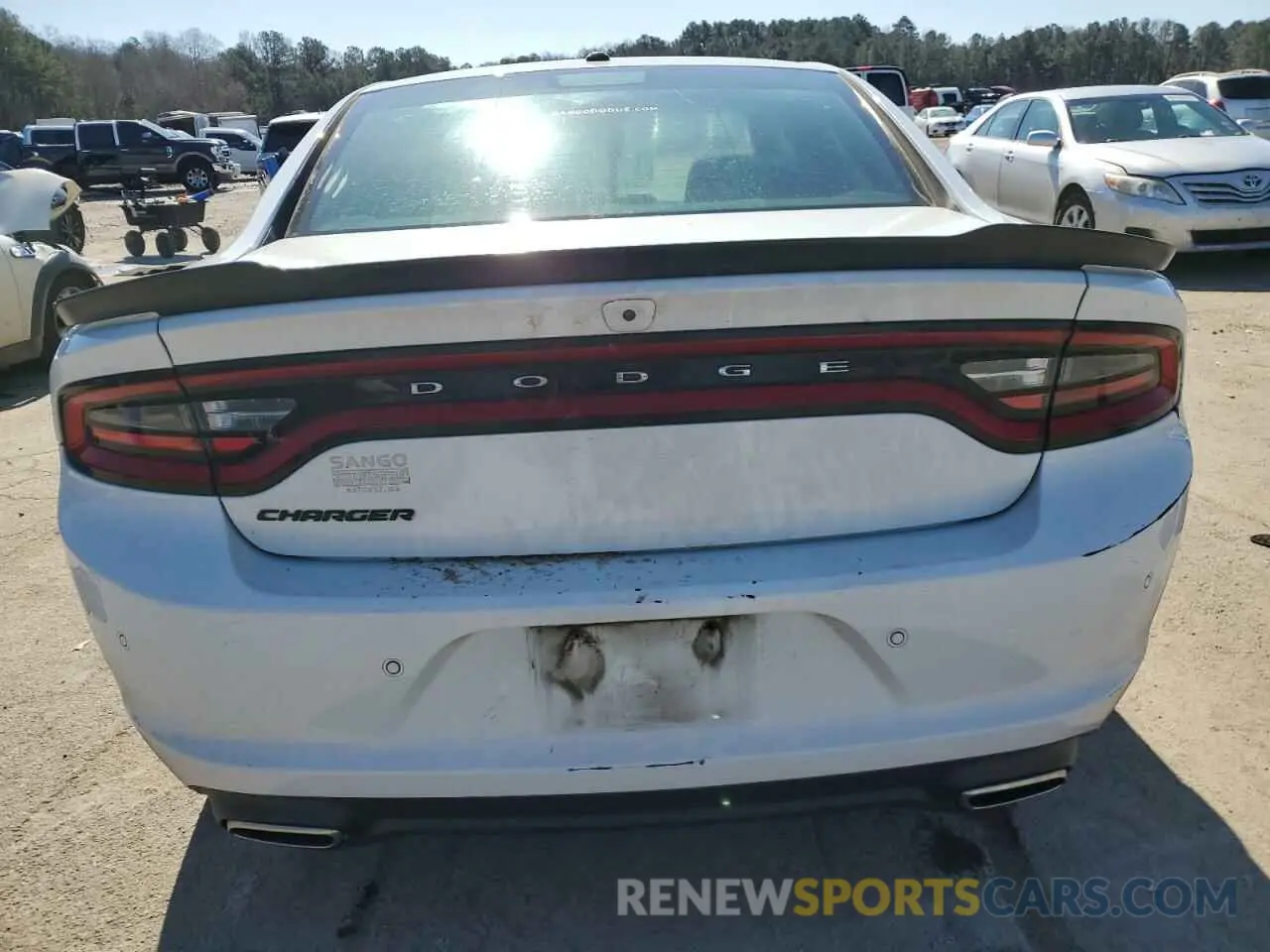 6 Photograph of a damaged car 2C3CDXBG0KH504989 DODGE CHARGER 2019