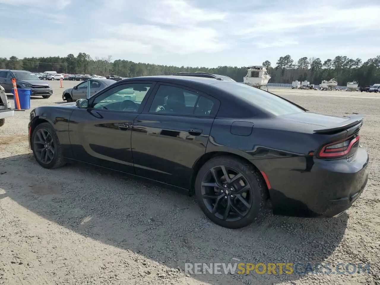 2 Photograph of a damaged car 2C3CDXBG0KH553285 DODGE CHARGER 2019
