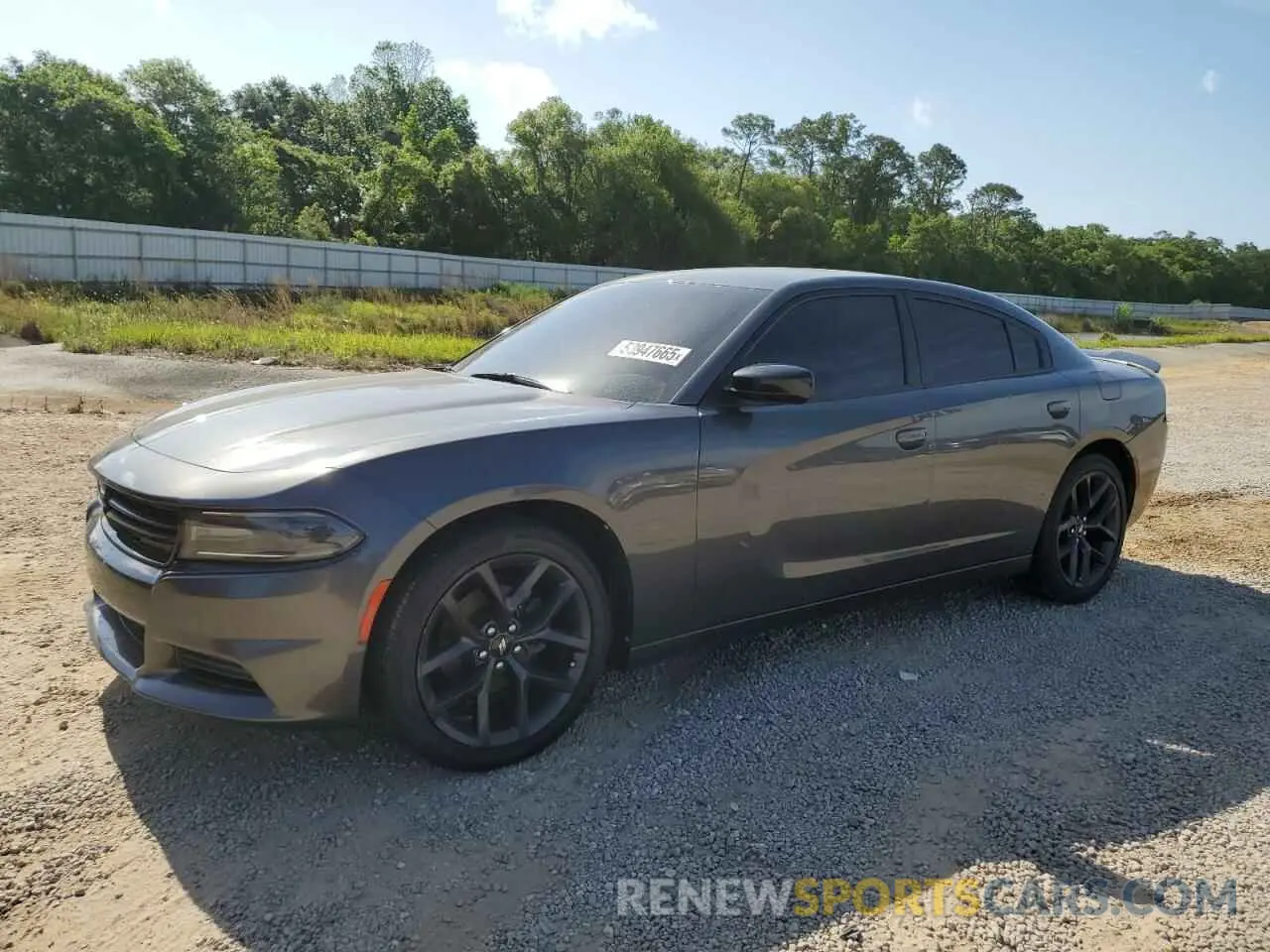 1 Photograph of a damaged car 2C3CDXBG0KH588375 DODGE CHARGER 2019