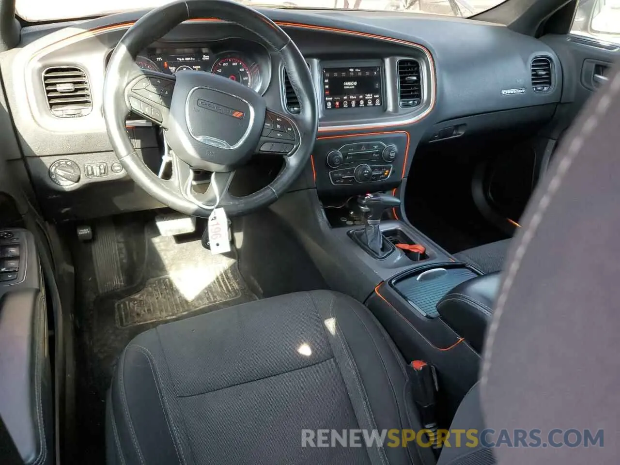 8 Photograph of a damaged car 2C3CDXBG0KH588375 DODGE CHARGER 2019