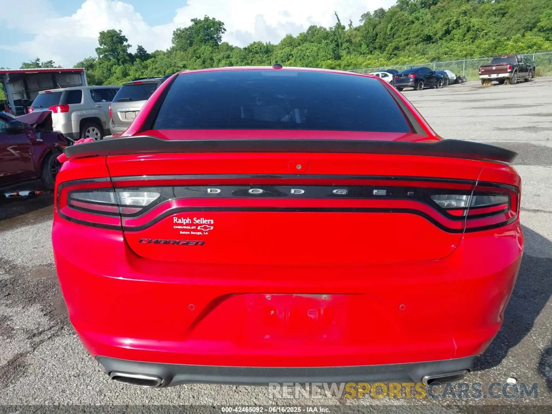 16 Photograph of a damaged car 2C3CDXBG0KH599358 DODGE CHARGER 2019