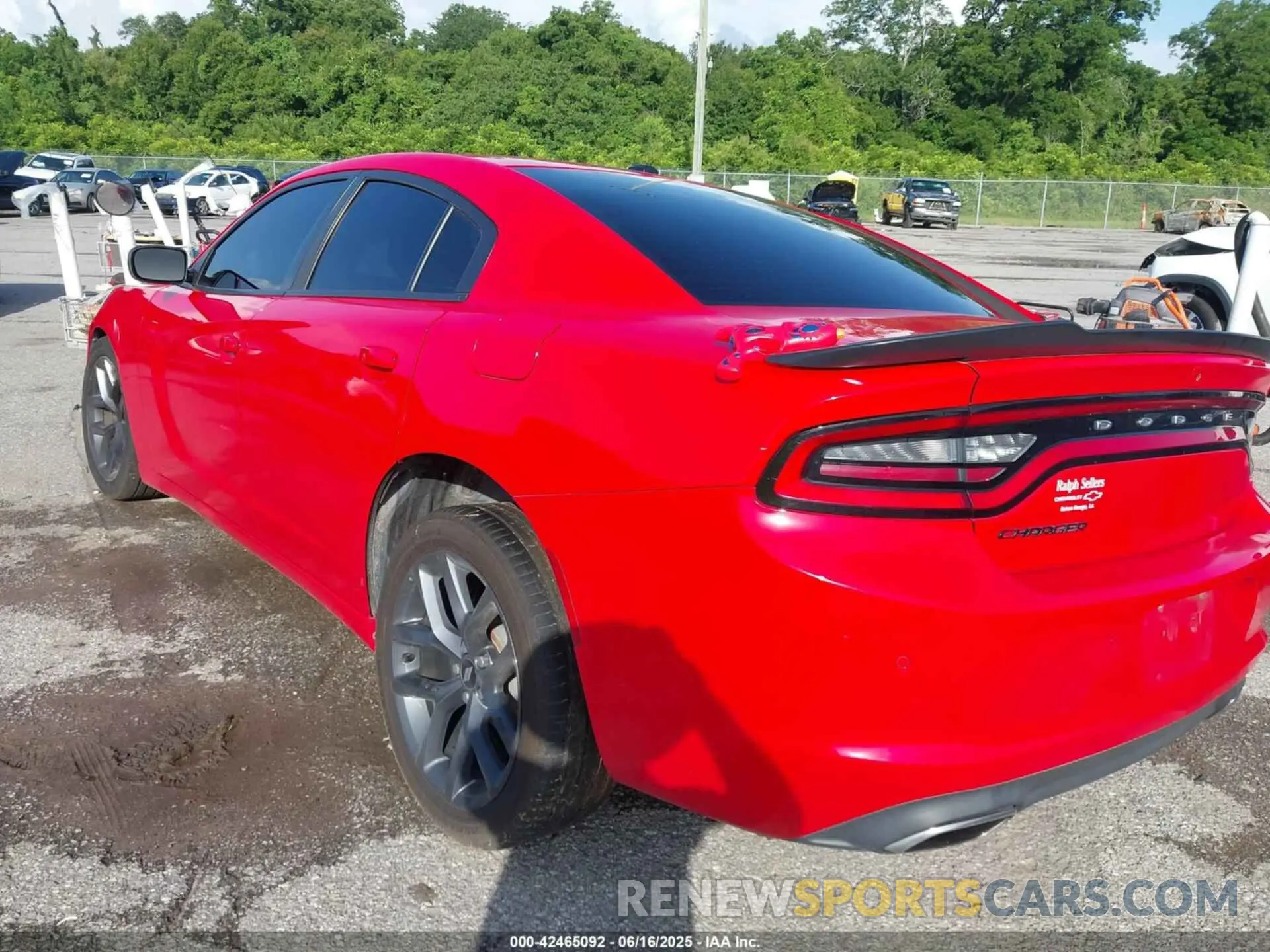 3 Photograph of a damaged car 2C3CDXBG0KH599358 DODGE CHARGER 2019