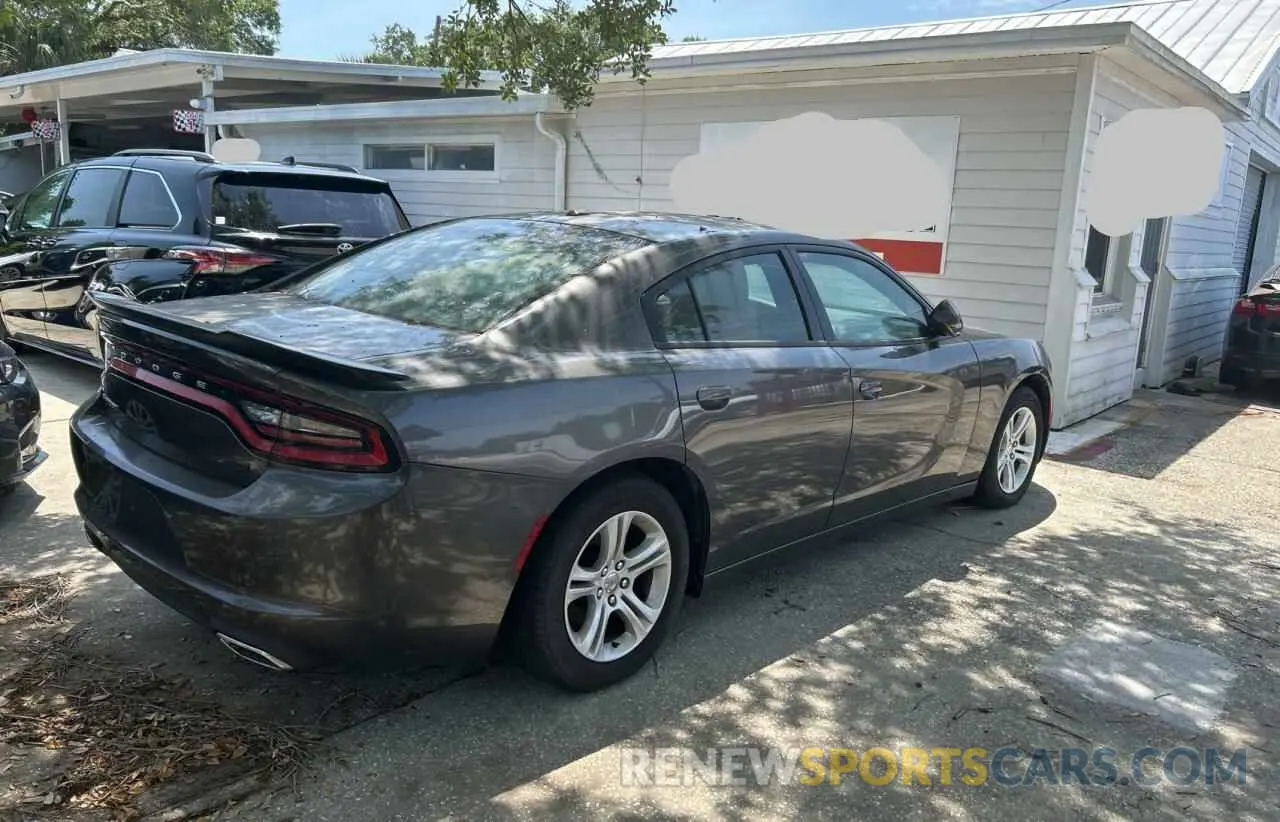 4 Photograph of a damaged car 2C3CDXBG0KH655072 DODGE CHARGER 2019