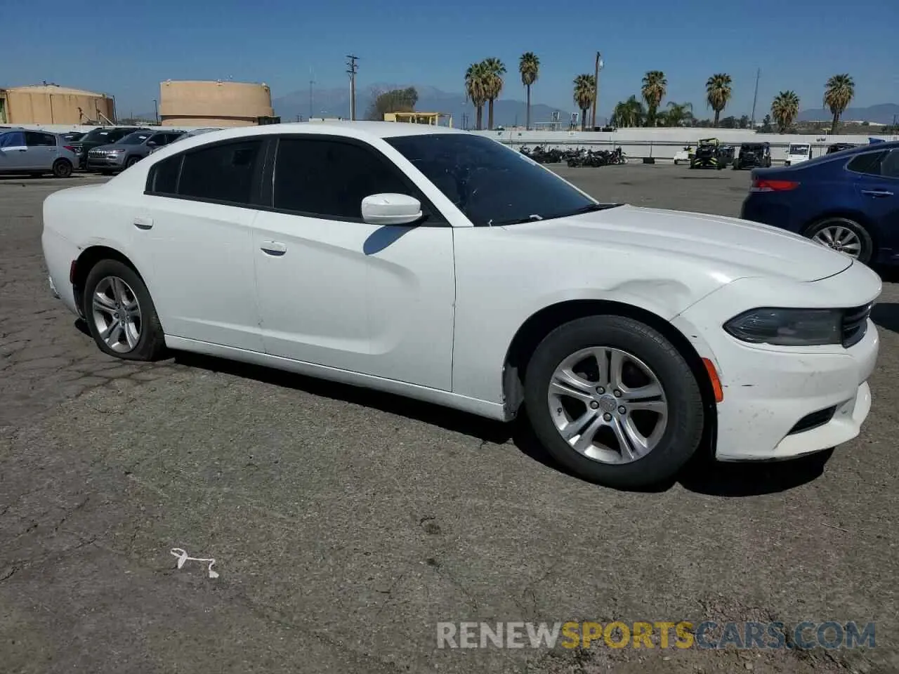 4 Photograph of a damaged car 2C3CDXBG0KH658294 DODGE CHARGER 2019