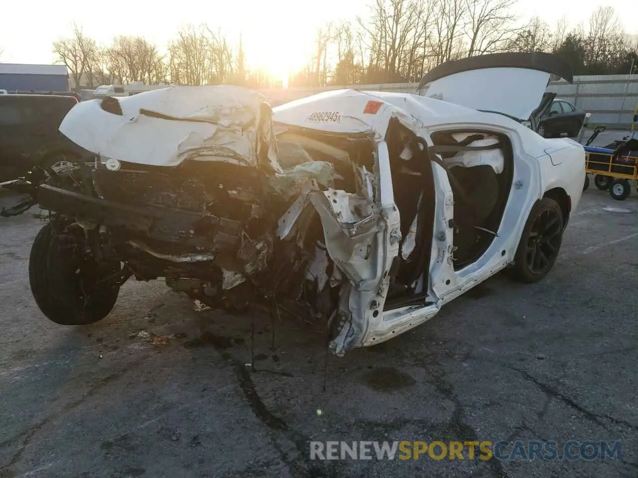 1 Photograph of a damaged car 2C3CDXBG0KH681753 DODGE CHARGER 2019