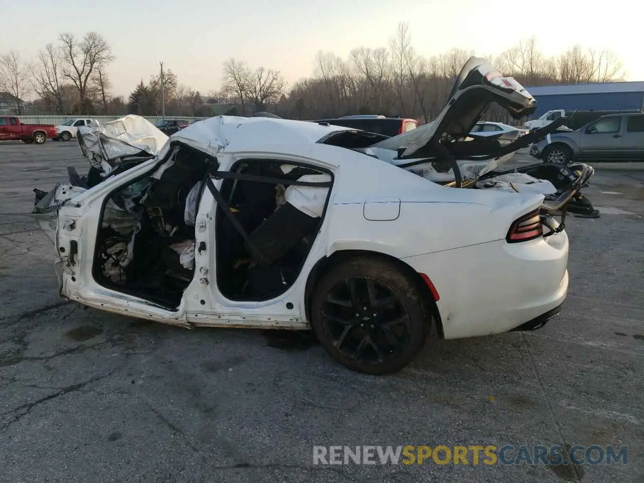 2 Photograph of a damaged car 2C3CDXBG0KH681753 DODGE CHARGER 2019