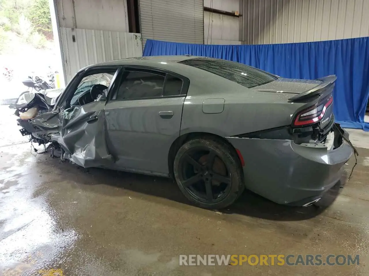 2 Photograph of a damaged car 2C3CDXBG0KH691957 DODGE CHARGER 2019
