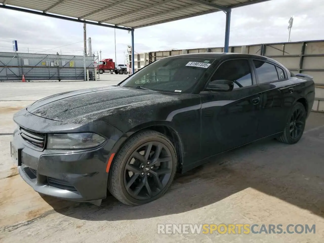 1 Photograph of a damaged car 2C3CDXBG0KH700687 DODGE CHARGER 2019