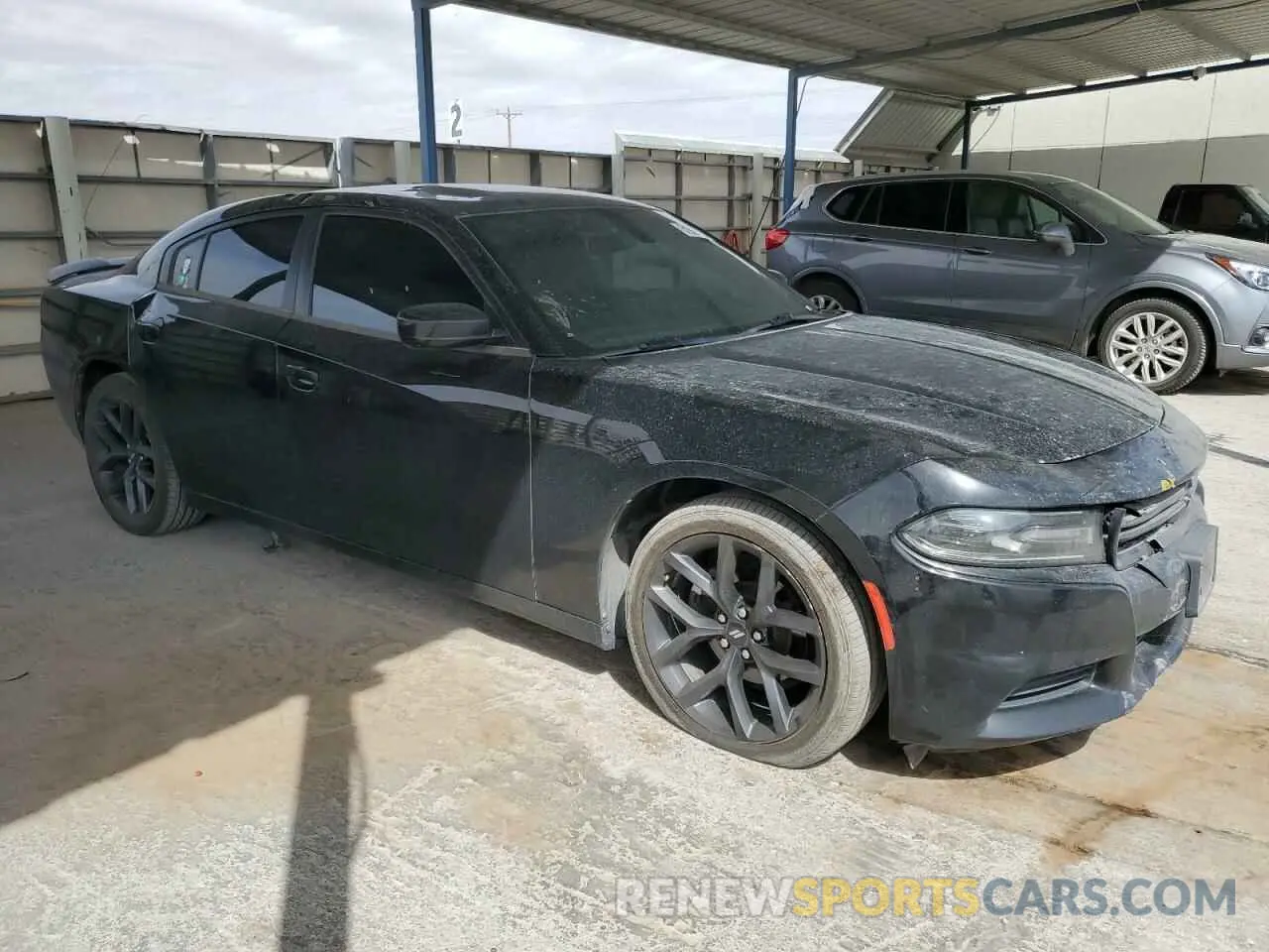 4 Photograph of a damaged car 2C3CDXBG0KH700687 DODGE CHARGER 2019