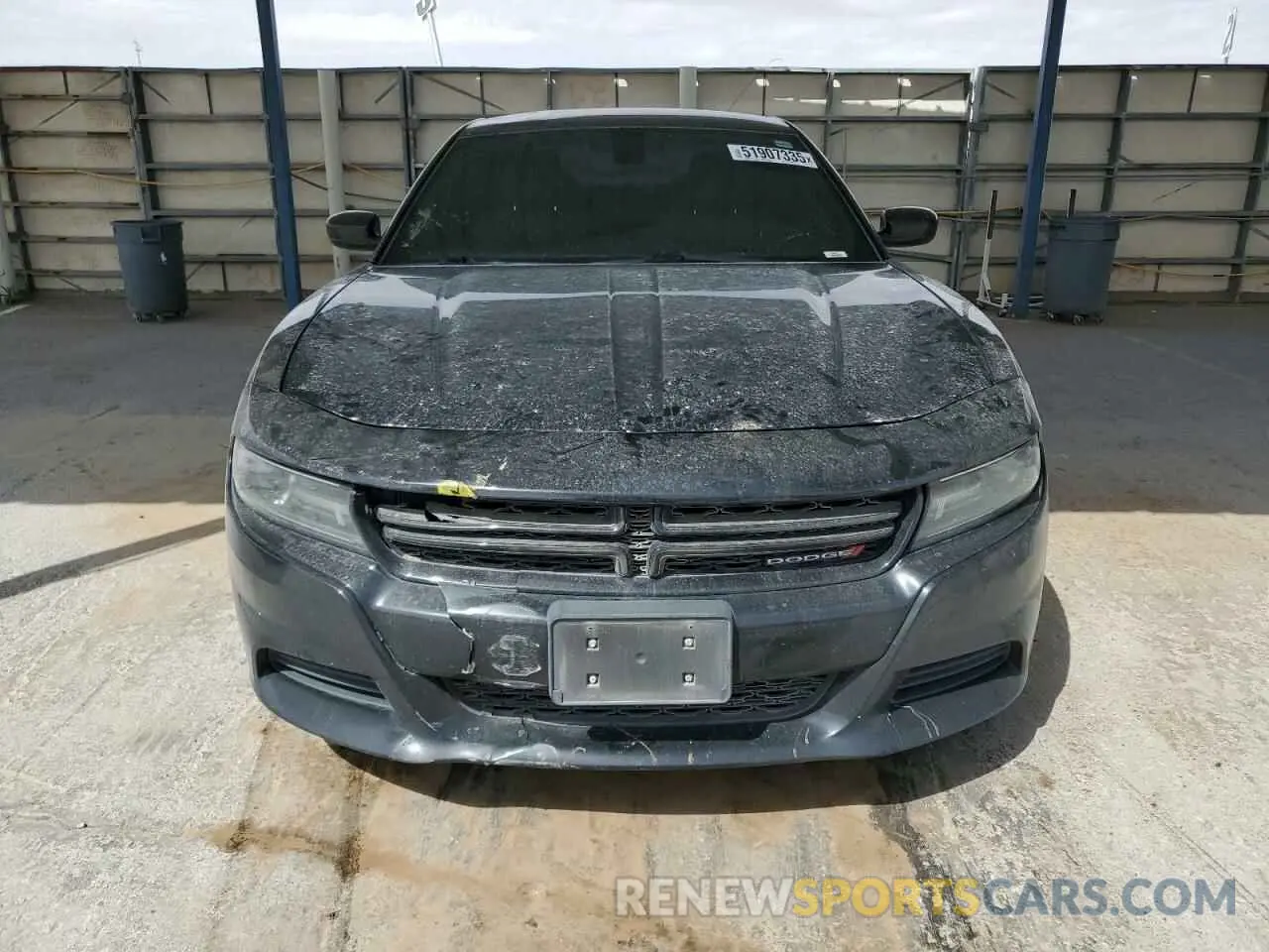 5 Photograph of a damaged car 2C3CDXBG0KH700687 DODGE CHARGER 2019