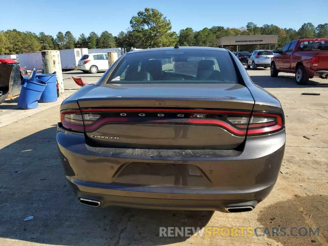 6 Photograph of a damaged car 2C3CDXBG0KH709633 DODGE CHARGER 2019