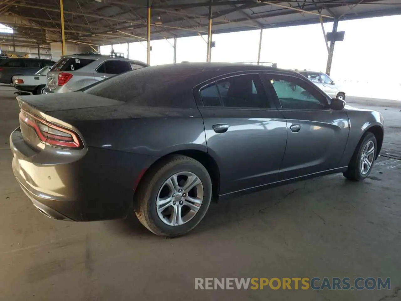 3 Photograph of a damaged car 2C3CDXBG0KH711690 DODGE CHARGER 2019