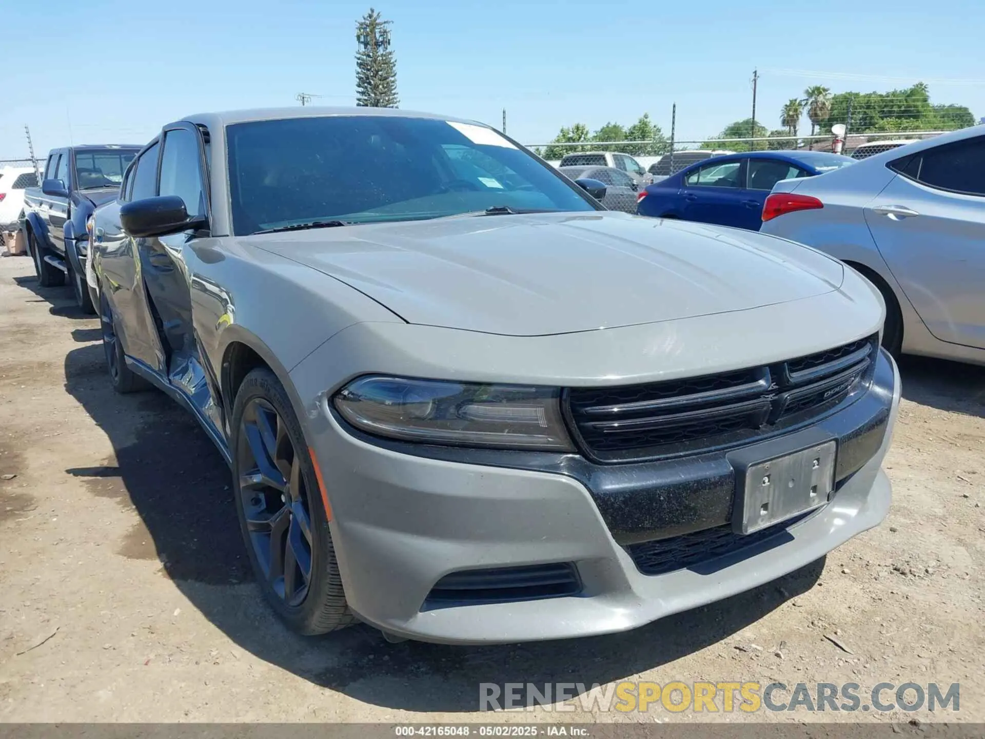 1 Photograph of a damaged car 2C3CDXBG0KH713603 DODGE CHARGER 2019