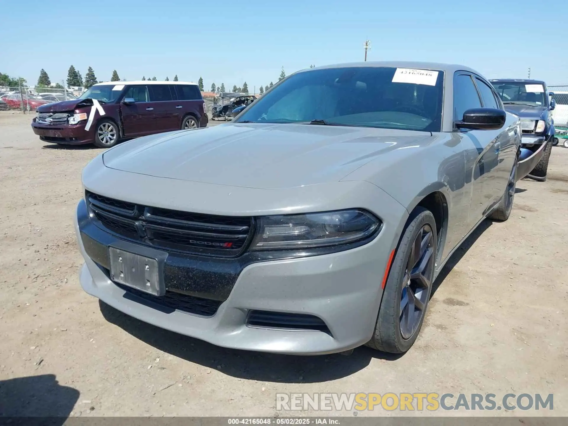 2 Photograph of a damaged car 2C3CDXBG0KH713603 DODGE CHARGER 2019