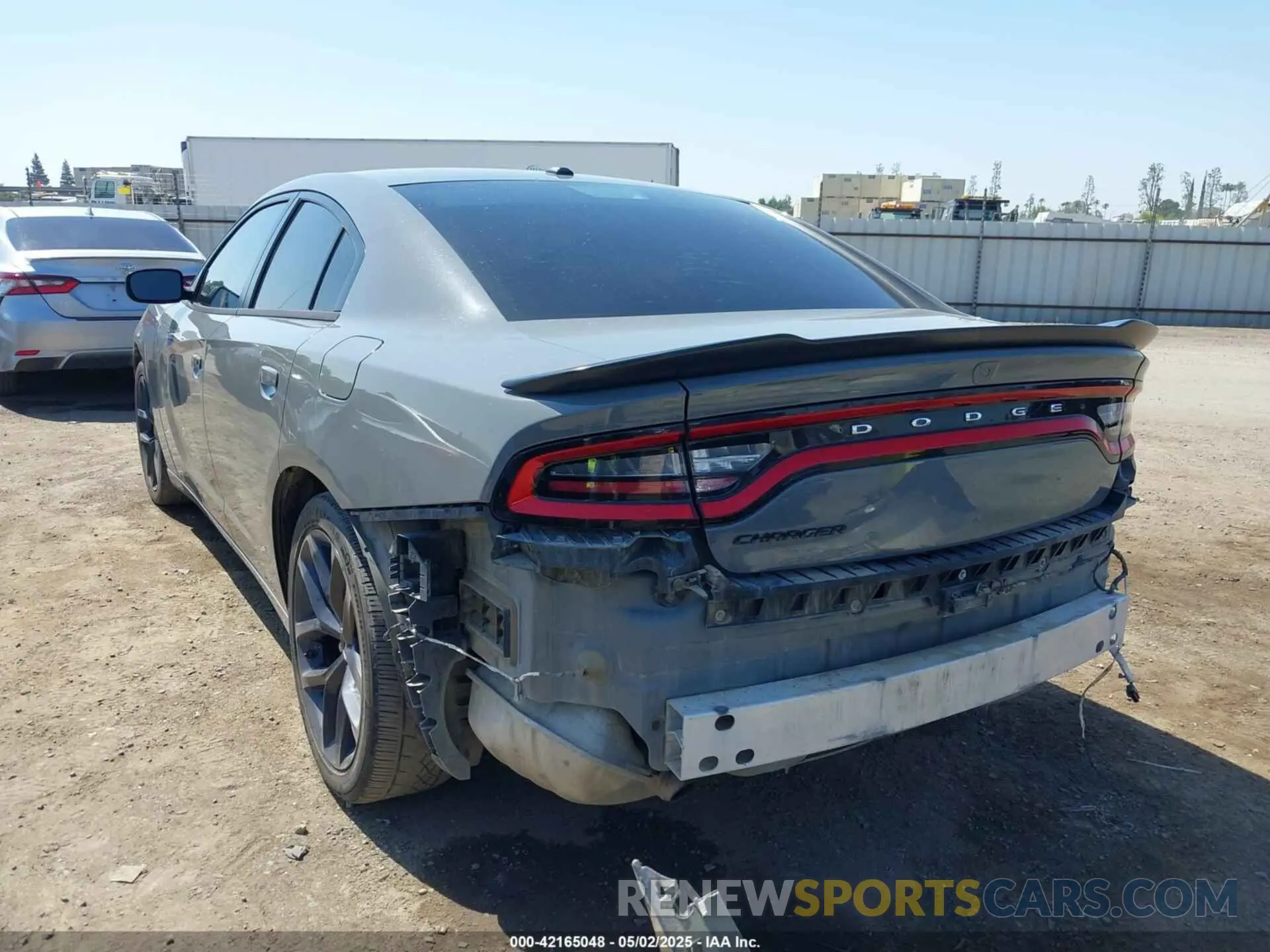 3 Photograph of a damaged car 2C3CDXBG0KH713603 DODGE CHARGER 2019
