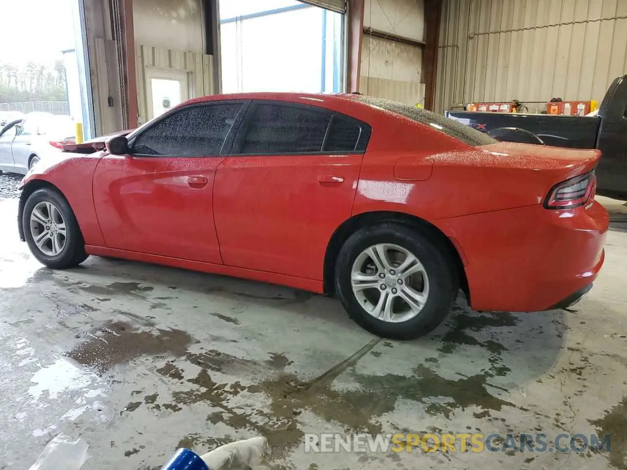 2 Photograph of a damaged car 2C3CDXBG0KH720812 DODGE CHARGER 2019