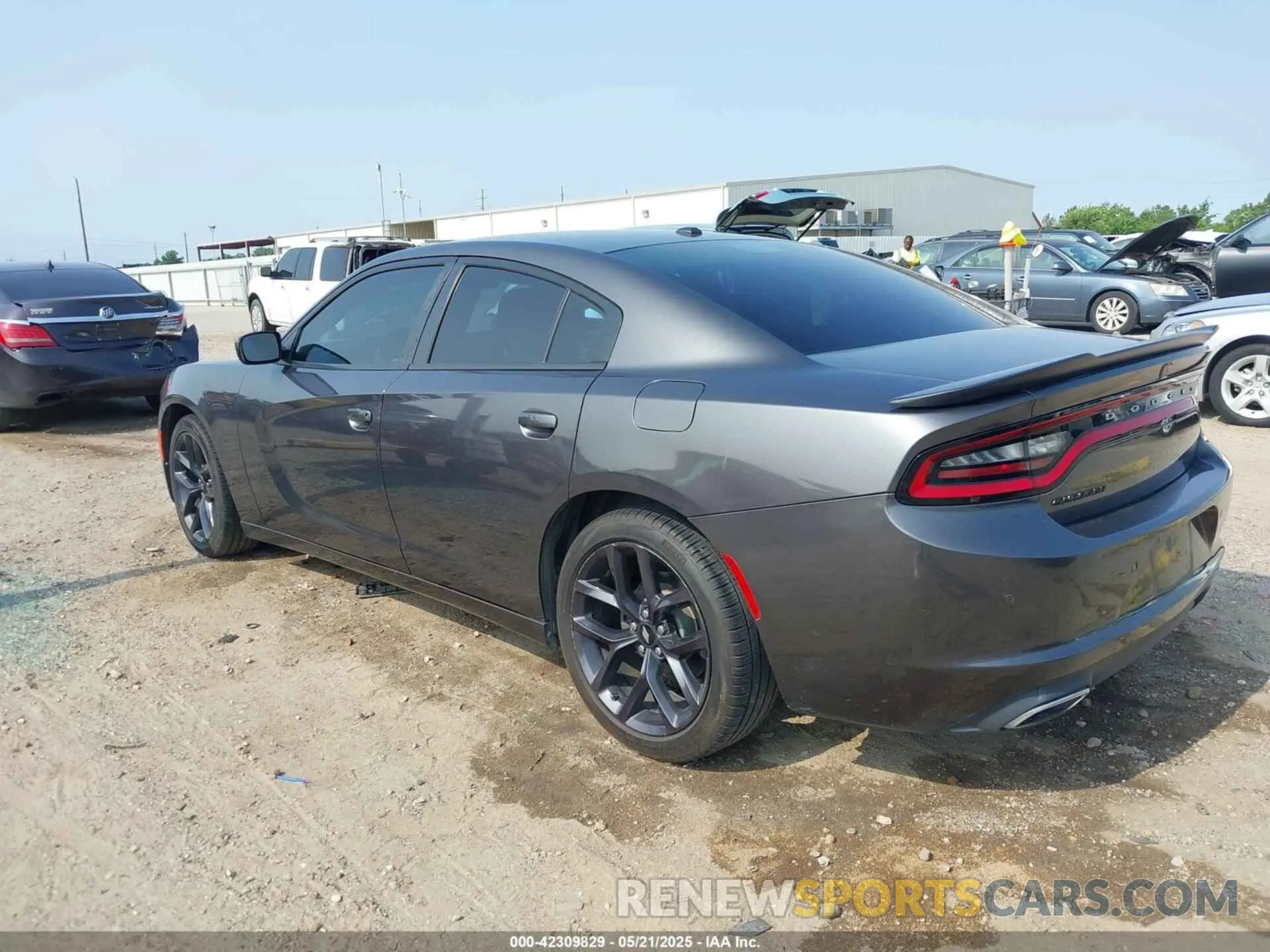 3 Photograph of a damaged car 2C3CDXBG0KH745144 DODGE CHARGER 2019