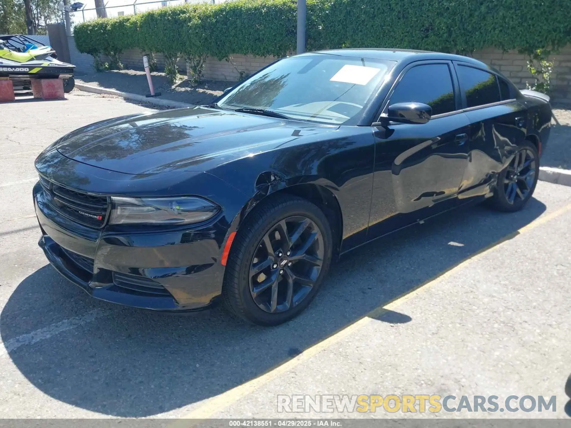2 Photograph of a damaged car 2C3CDXBG1KH502278 DODGE CHARGER 2019