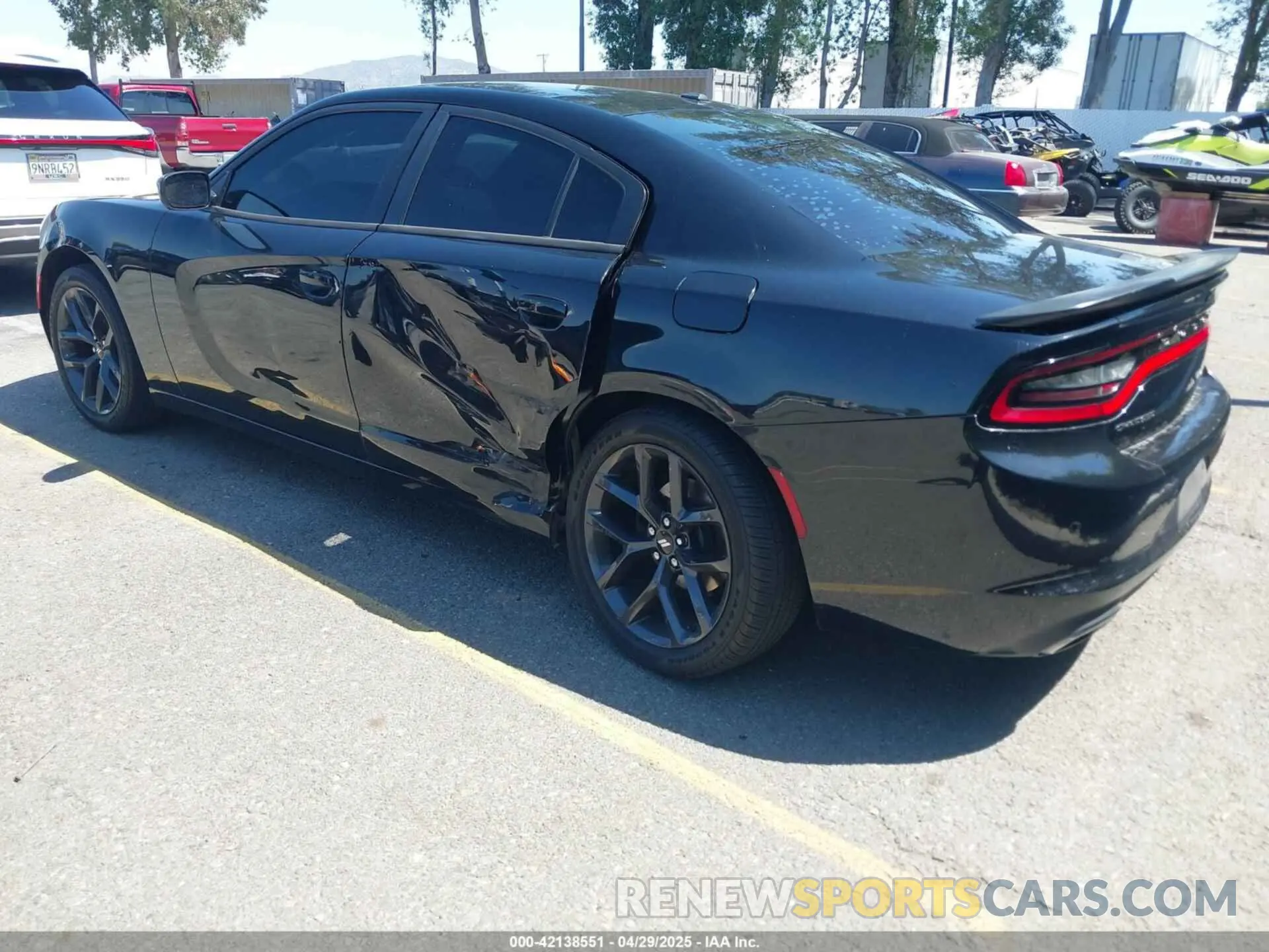 3 Photograph of a damaged car 2C3CDXBG1KH502278 DODGE CHARGER 2019