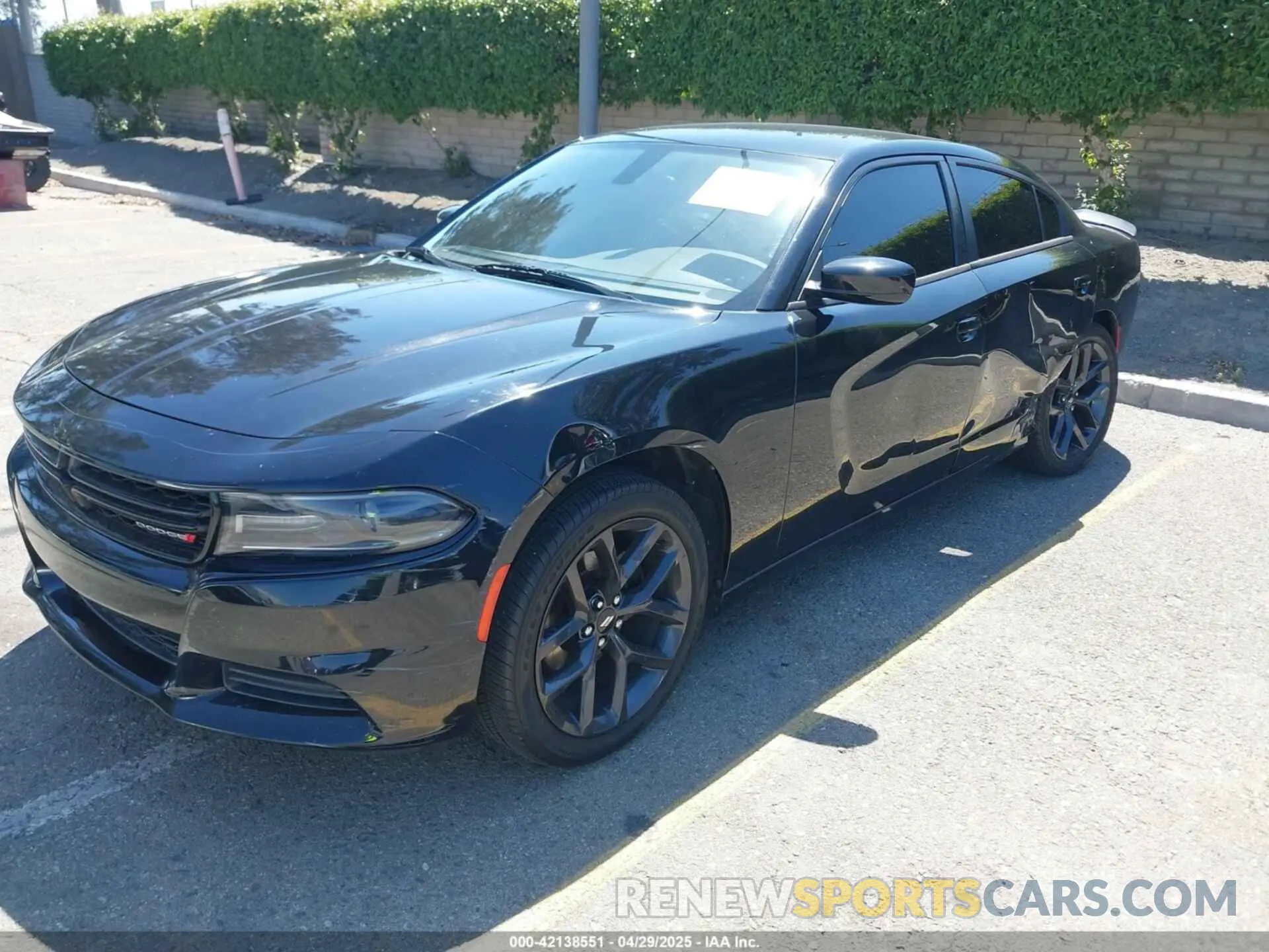 6 Photograph of a damaged car 2C3CDXBG1KH502278 DODGE CHARGER 2019