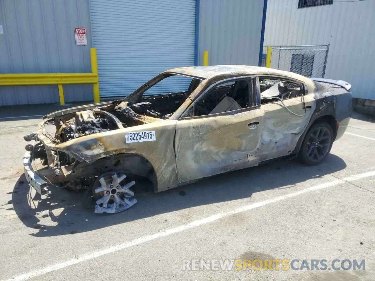 1 Photograph of a damaged car 2C3CDXBG1KH553733 DODGE CHARGER 2019
