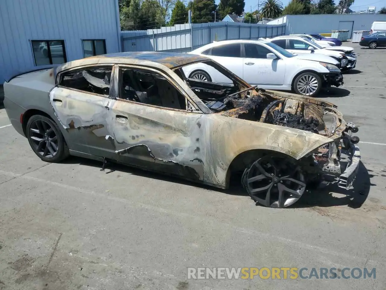 4 Photograph of a damaged car 2C3CDXBG1KH553733 DODGE CHARGER 2019