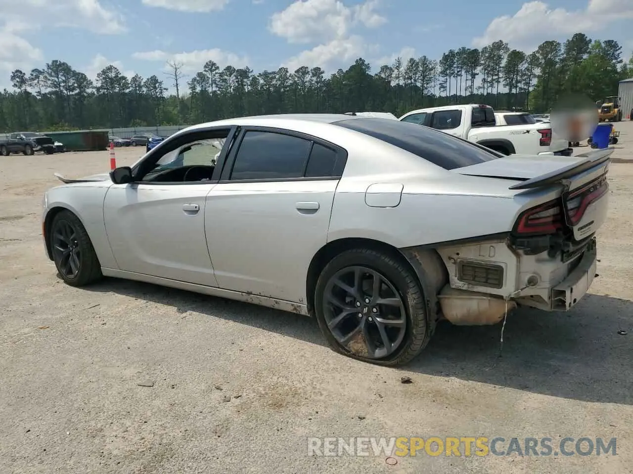 2 Photograph of a damaged car 2C3CDXBG1KH580107 DODGE CHARGER 2019