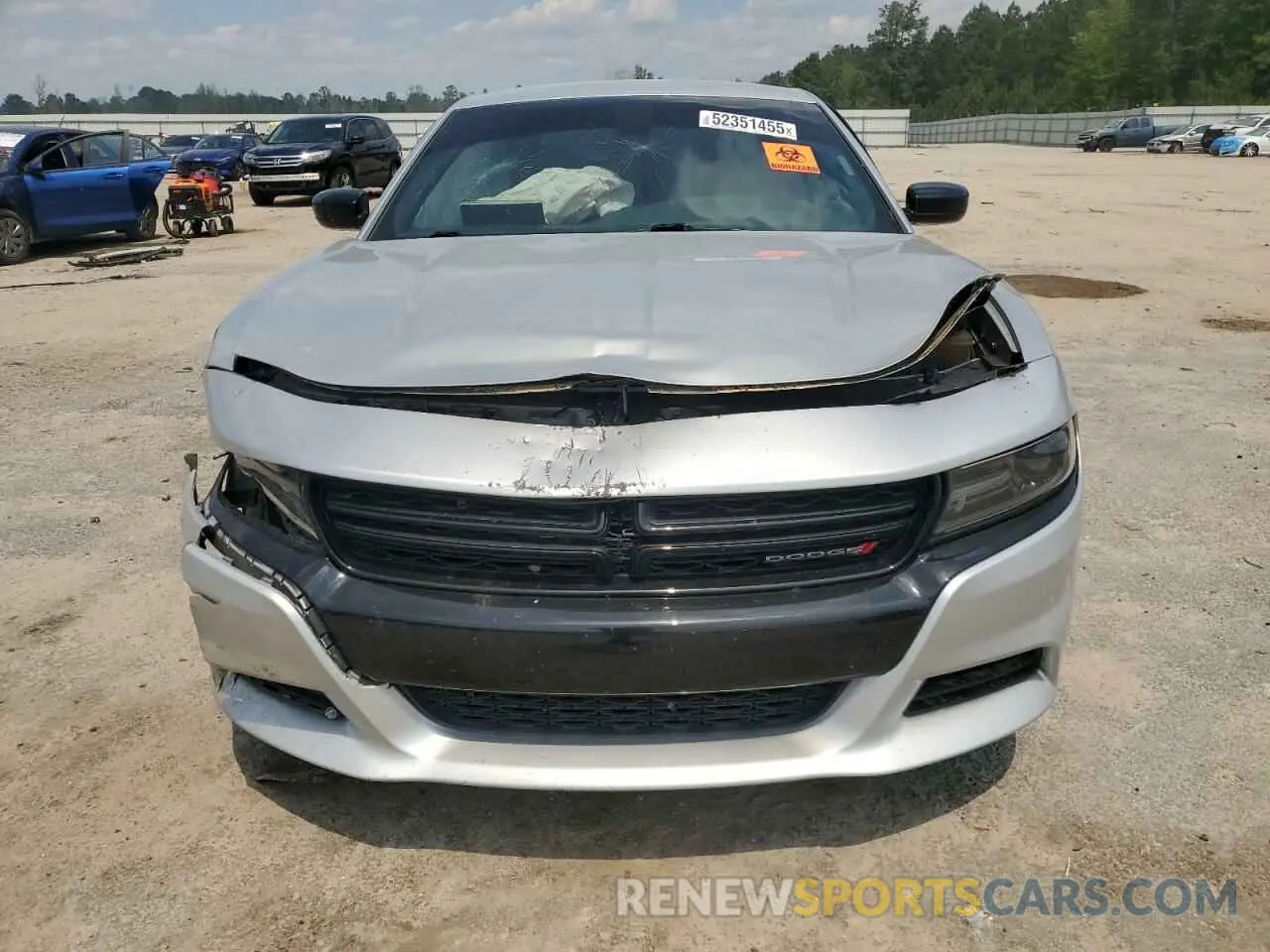 5 Photograph of a damaged car 2C3CDXBG1KH580107 DODGE CHARGER 2019
