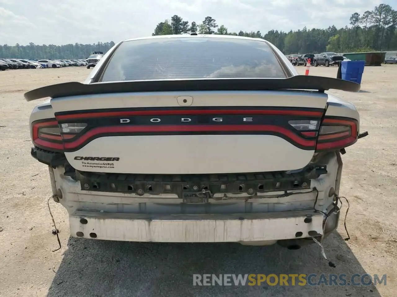 6 Photograph of a damaged car 2C3CDXBG1KH580107 DODGE CHARGER 2019