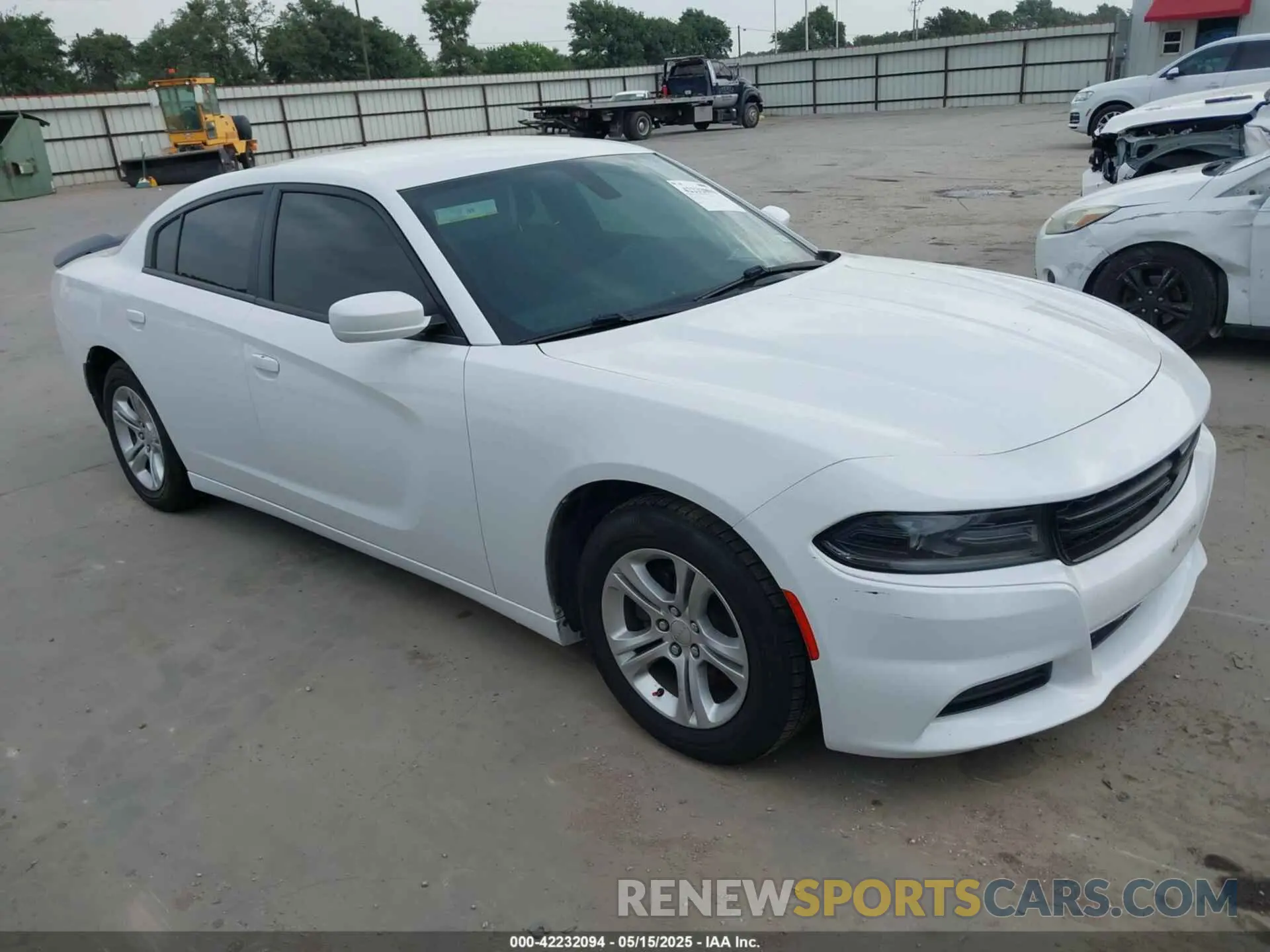 1 Photograph of a damaged car 2C3CDXBG1KH615633 DODGE CHARGER 2019