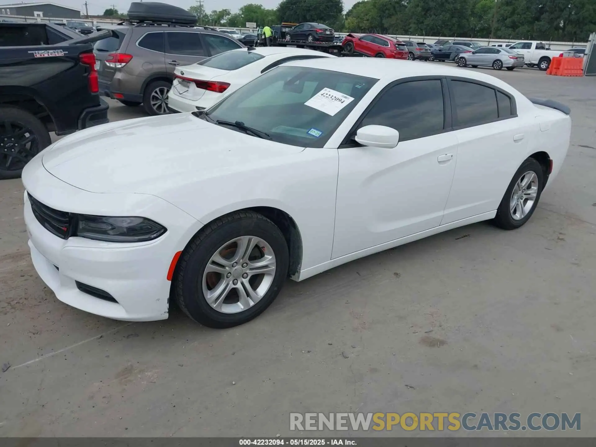 2 Photograph of a damaged car 2C3CDXBG1KH615633 DODGE CHARGER 2019