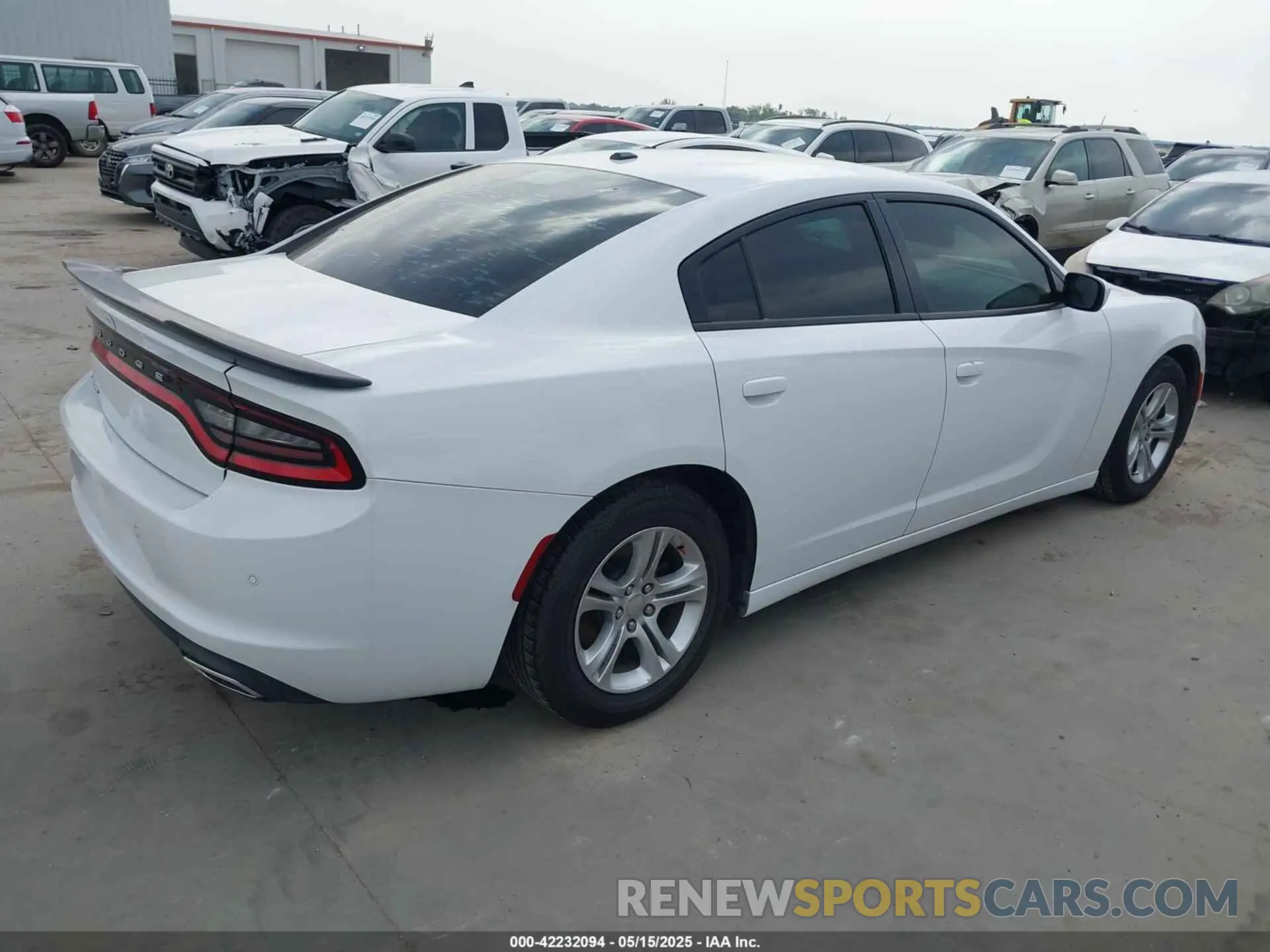 4 Photograph of a damaged car 2C3CDXBG1KH615633 DODGE CHARGER 2019