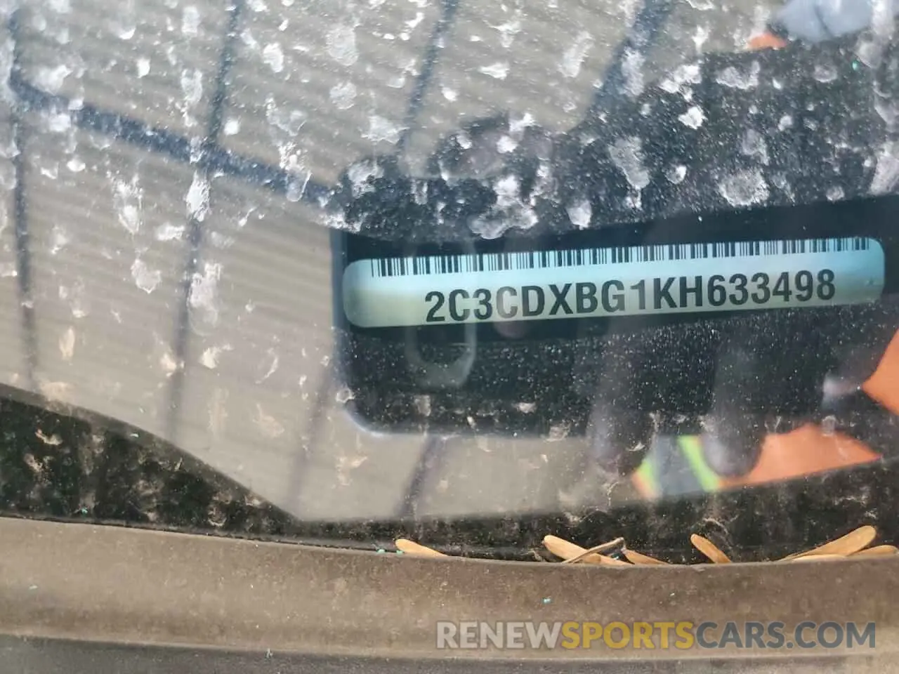 12 Photograph of a damaged car 2C3CDXBG1KH633498 DODGE CHARGER 2019