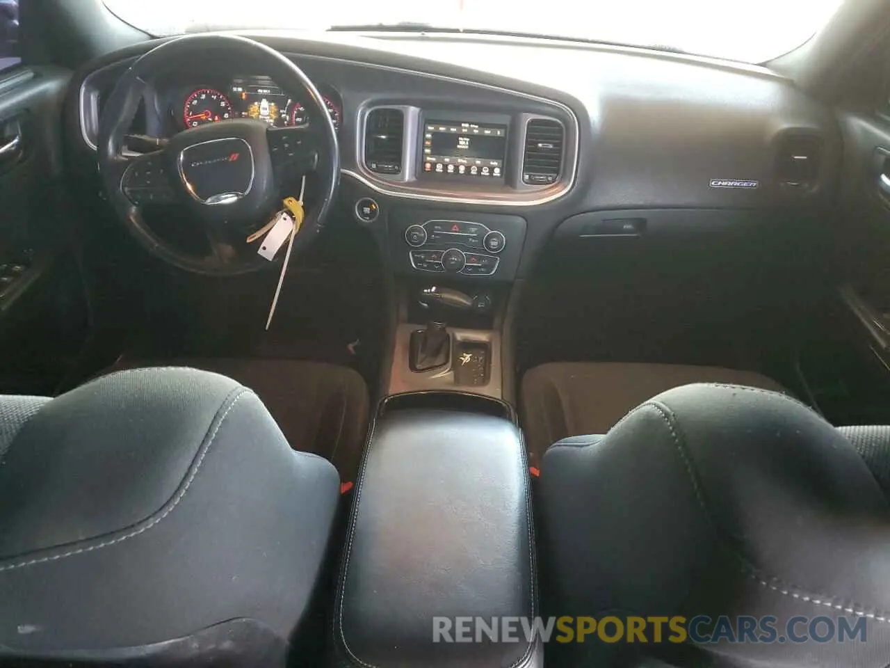 8 Photograph of a damaged car 2C3CDXBG1KH633498 DODGE CHARGER 2019