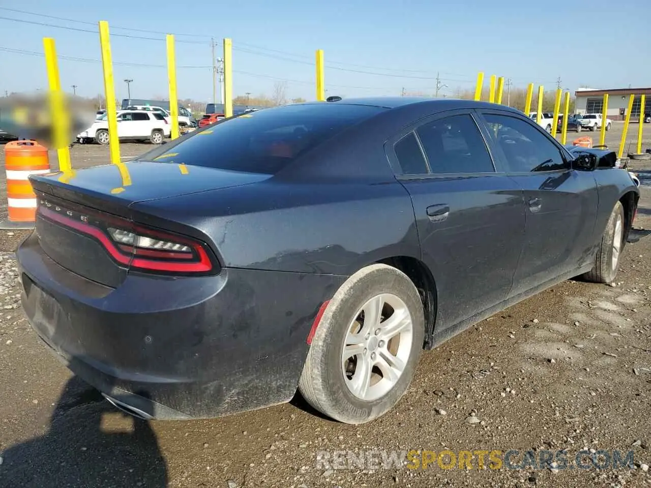 3 Photograph of a damaged car 2C3CDXBG1KH644050 DODGE CHARGER 2019