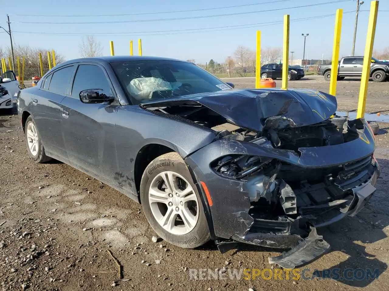 4 Photograph of a damaged car 2C3CDXBG1KH644050 DODGE CHARGER 2019