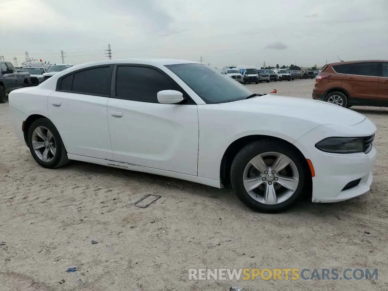 4 Photograph of a damaged car 2C3CDXBG1KH658319 DODGE CHARGER 2019