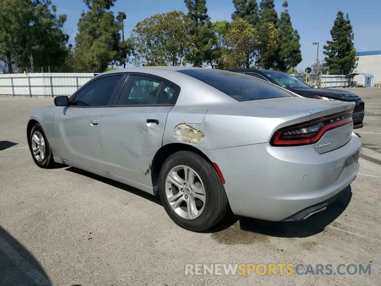 2 Photograph of a damaged car 2C3CDXBG1KH668316 DODGE CHARGER 2019