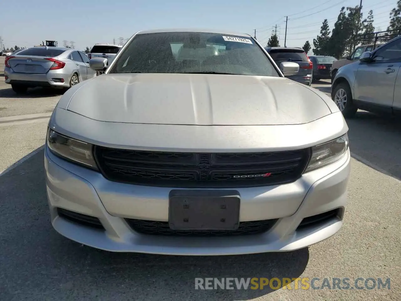 5 Photograph of a damaged car 2C3CDXBG1KH668316 DODGE CHARGER 2019